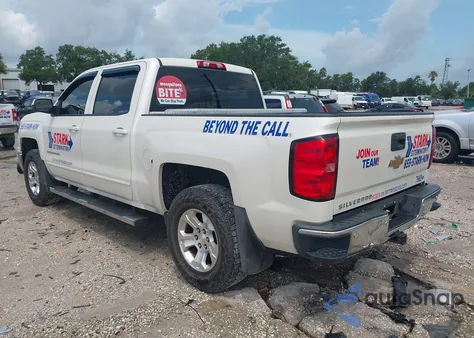 2015 Chevrolet Silverado 1500 2Lt из США, поврежденный, VIN 3GCUKREC3FG281797